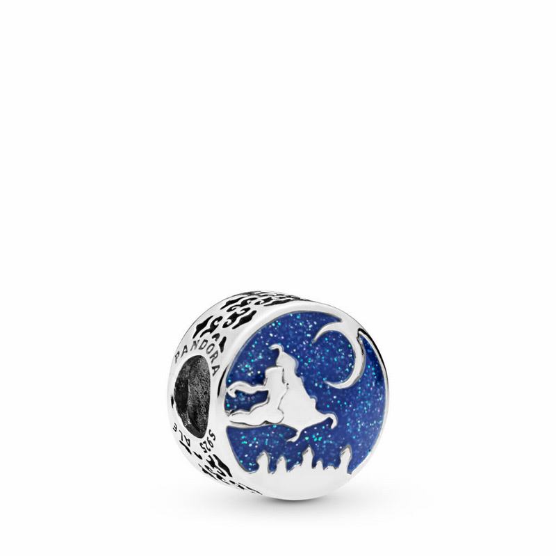 Pandora Disneyr Magic Carpet Ride Charm - Sterling Silver/Enamel/Blue - Canada | RK5243KP